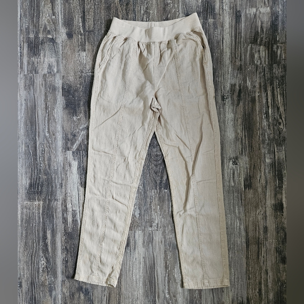 Faherty Arlie Day Taper Pants, Safari Color, Size XS NWT
